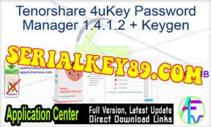 4uKey - Password Manager 1.4.1.2
