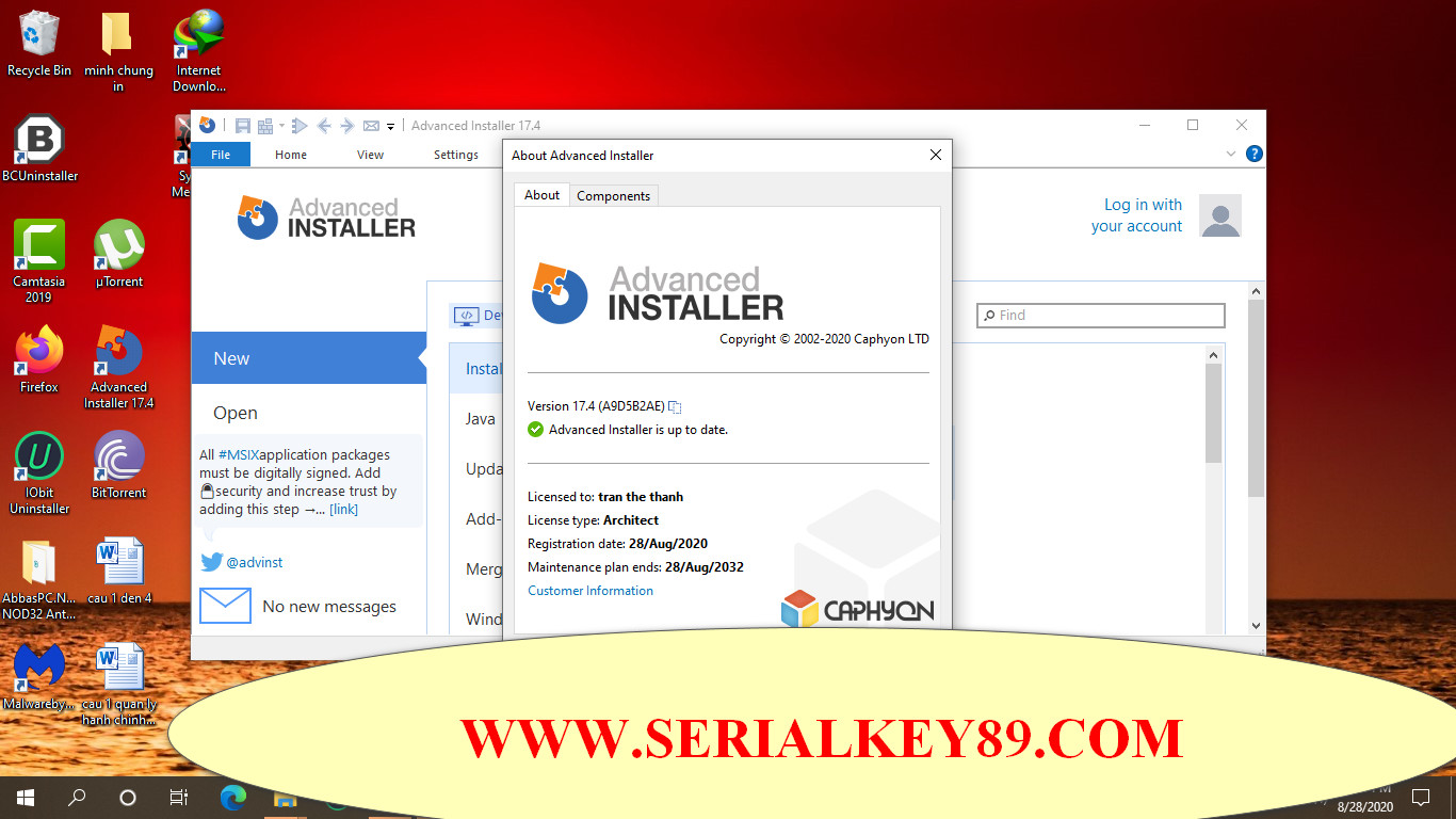 Advanced Installer 20.8 download the last version for android