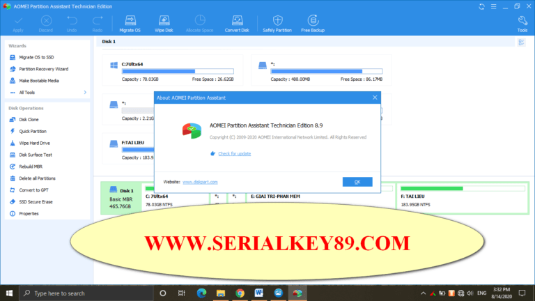aomei dynamic disk manager pro edition serial key