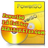 PowerISO 7.8 Full key