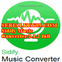 Sidify Music Converter 2.1.2