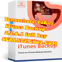 Tenorshare 4uKey iTunes Backup 5.2.6.1