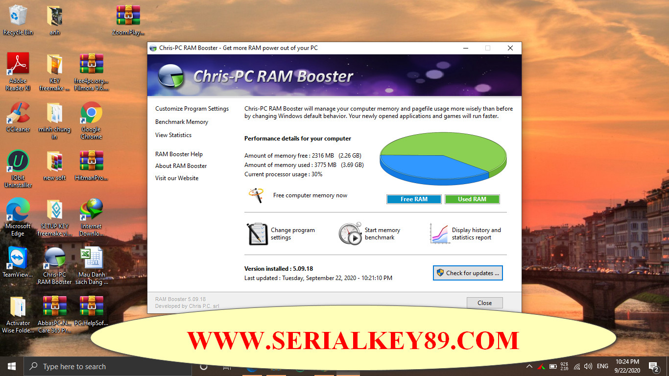 Chris PC RAM Booster 5.09.18