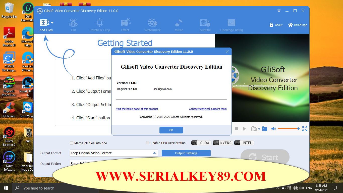 gilisoft video editor key