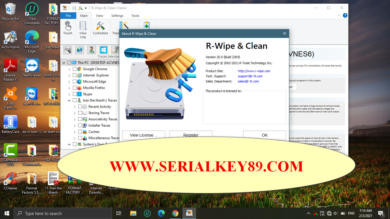 download r wipe and clean