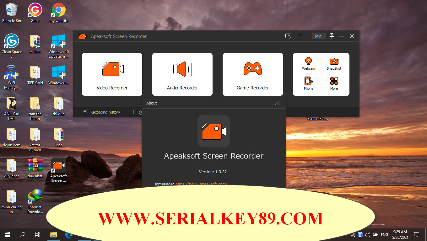 Apeaksoft Screen Recorder 1.3.32