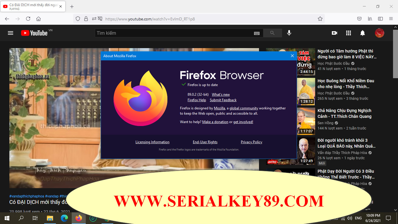 Mozilla Firefox 89.0.2