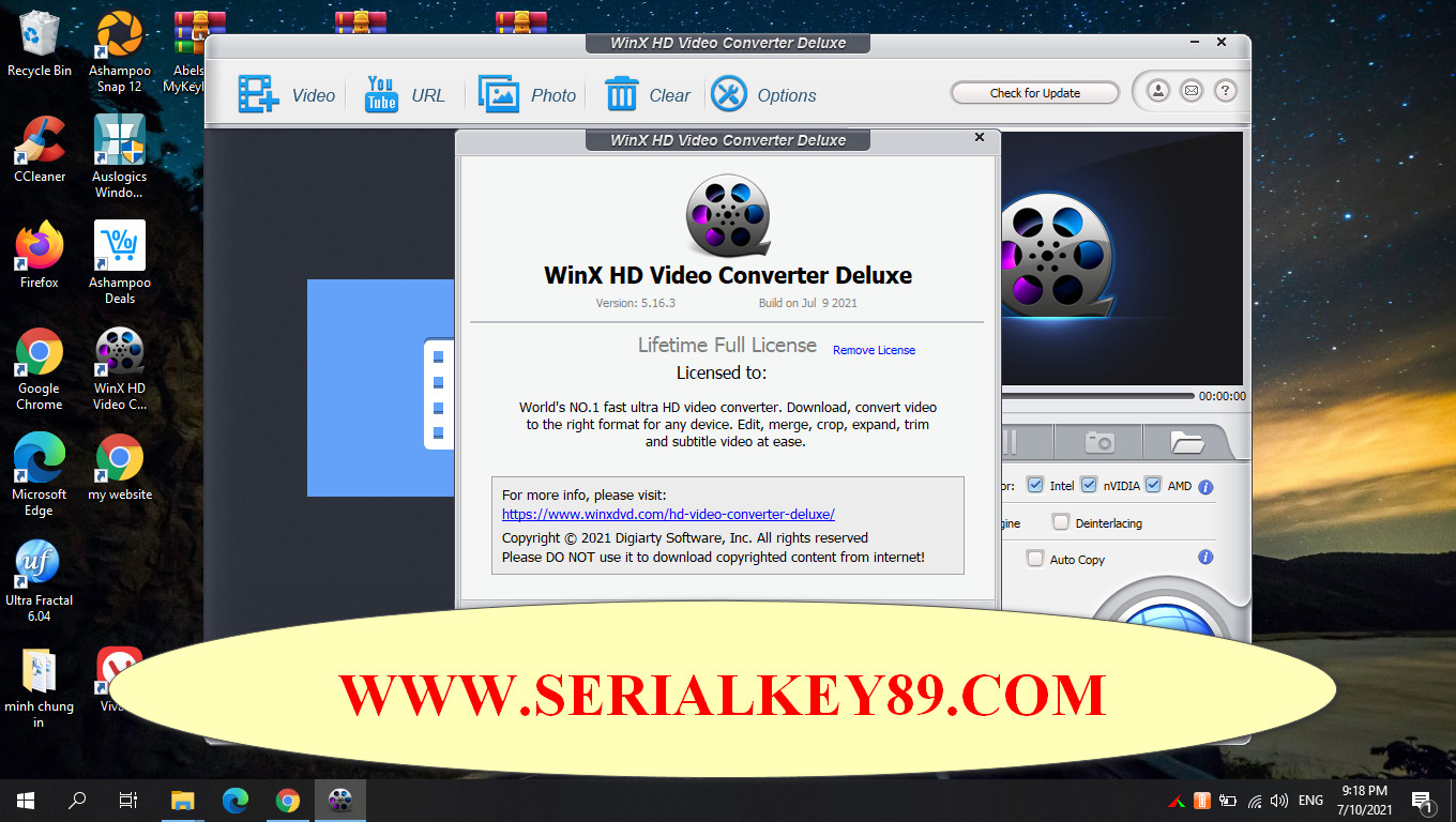 WINX HD VIDEO Converter Deluxe 5.16
