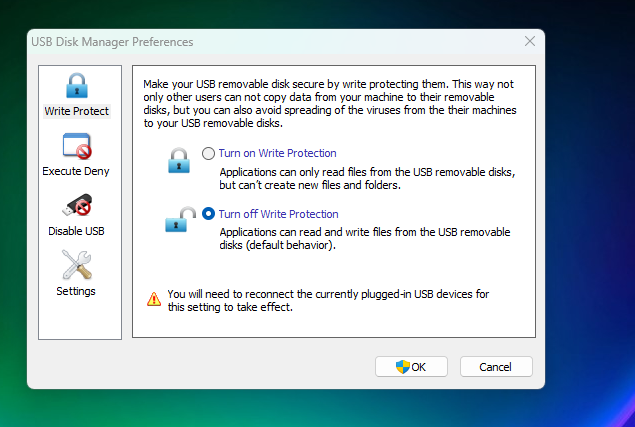 USB Disk Manager 1.2.6.0